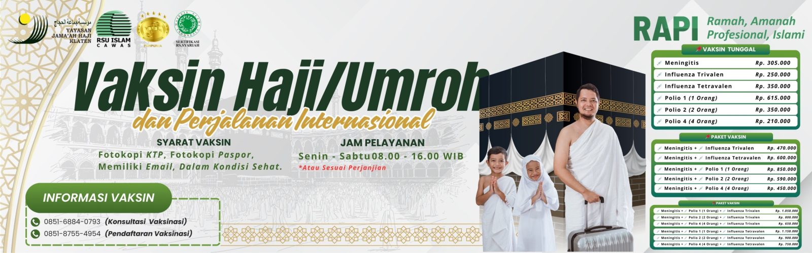 7. WEB KLINIK VAKSIN HAJI DAN UMROH