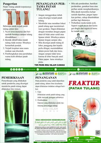 LEAFLET FRAKTUR PATAH TULANG 