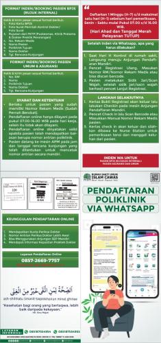 LEAFLET PENDAFTARAN ONLINE 