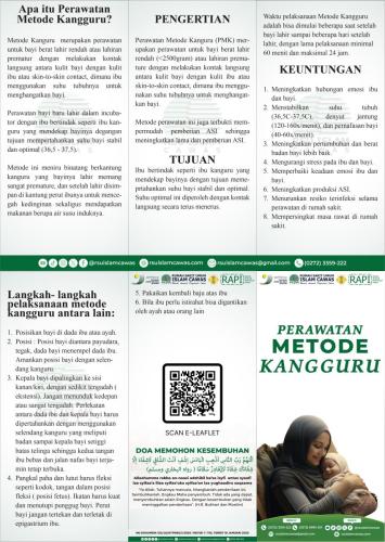 LEAFLET PERAWATAN METODE KANGGURU