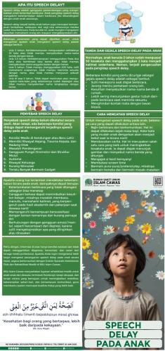 TERAPI WICARA SPEECH DELAY PADA ANAK 